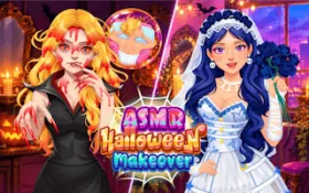ASMR Halloween Makeover