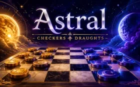 Astral Checkers Draughts