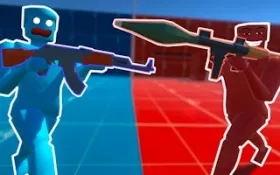 Battle of the Soldiers Red vs Blue