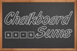 Chalkboard Sums