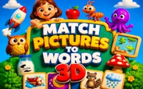 Match Pictures to Words 3D