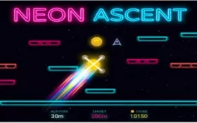 Neon Ascent Cyber Jump