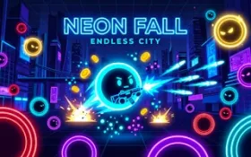 NeonFall Endless City