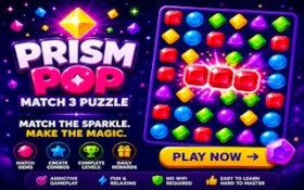 Prism Pop Match 3 Puzzle
