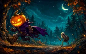 Running Pumpkin