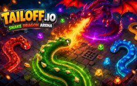 Tailoff.io - Snake Dragon Arena
