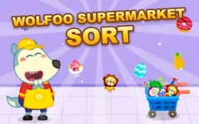 Wolfoo Supermarket Sort