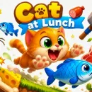 Cat at Lunch